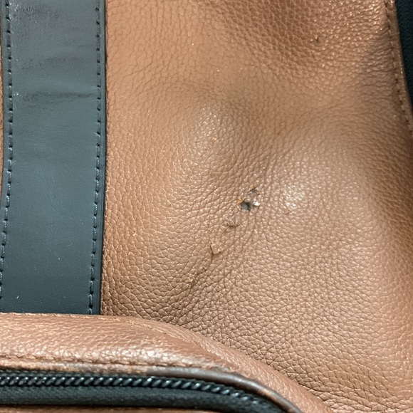 Men’s Coach Houston Varsity Stipe Backpack F49324 - Picture 5 of 16